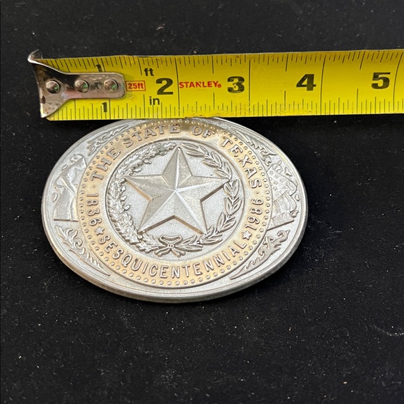 Stanley Silver Belt Buckle - Picture 3 of 5